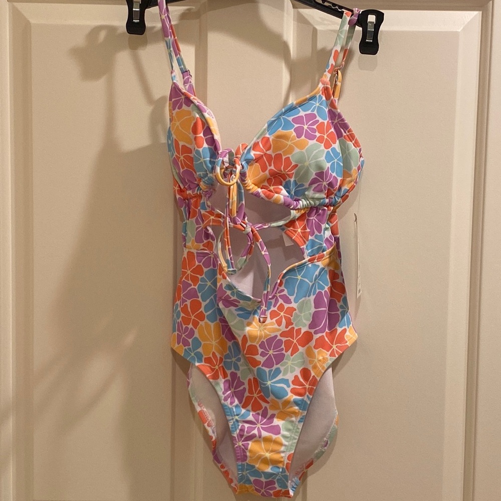 No Boundaries one piece swimsuit size xsmall new with tags.